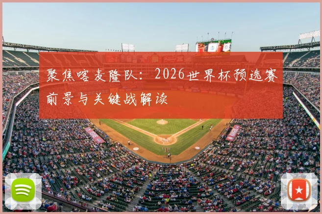 聚焦喀麦隆队：2026世界杯预选赛前景与关键战解读